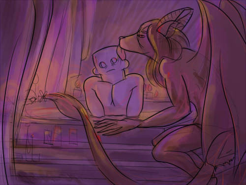 yourenotattentive:  ((Pyro and I were talking and this happenned. 968 doesn’t look quite happy