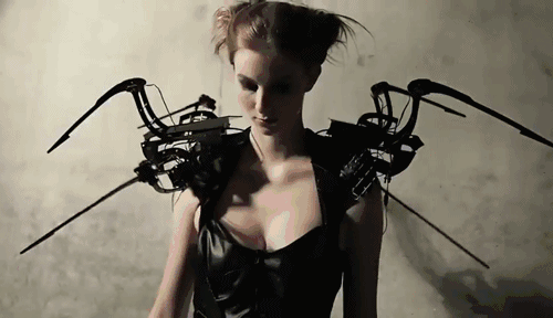 prostheticknowledge:  Robotic Spider Dress  adult photos