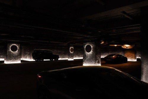 “The Texture of Light,” Private Garage, Hong Kong, China,Design Systems Limited