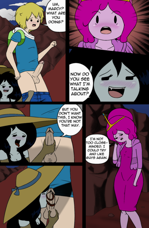 porncomixgifs2015:    MisAdventure Time Issue #2 - What Was Missing  