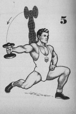 thehenchfiles:  Vintage workout illustration