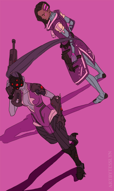 artbytesslyn:It’s…complicated.I had a weird thought that maybe Sombra was part of Amelie’s reconditi