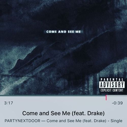 I can&rsquo;t stop listening to this song OMG I LOVE IT!!!! ❤ @partynextdoor @champagnepapi #bye