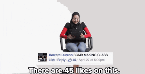 micdotcom:  Watch: The hatred and ignorance runs so deep — sometimes one has to laugh to keep from crying