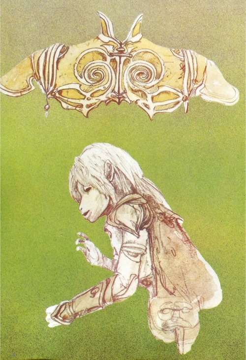 The Dark Crystal (1982) concept art by Brian Froud.