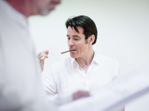 More Exclusive Pictures Of Goran From The Rehearsal Of "Ekvinocijo"