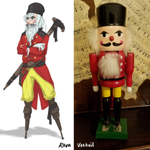 Day 5 of reimagining my mumsi’s nutcrackers. Love these nutty boys.This one’s feet broke off at some