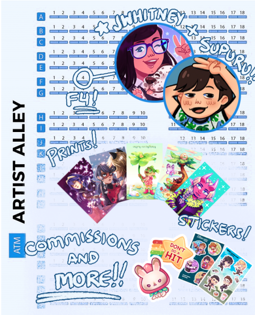 Hey everyone! Me and @supuru are tabling together this weekend at C2E2! We’ll be selling a ton of pr