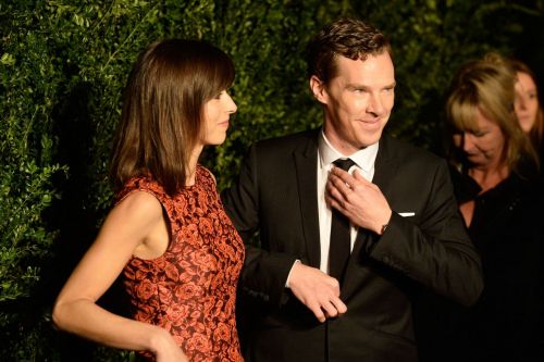 Benedict Cumberbatch and Sophie Hunter at the 60th London Evening Standard Theatre Awards at the Lon