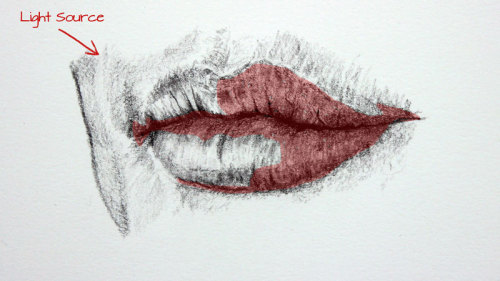 anatoref:  Drawing Lips:Top Image.Row 2,3 & 4Row 5 Left, RightRow 6Row 7
