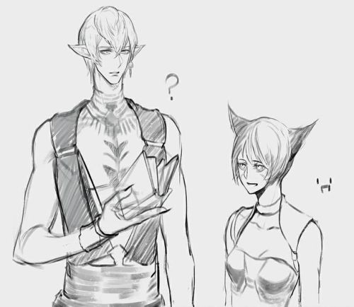 My elezen (his name is Enzo) is my life&hellip;To be a Healer main,this game really interesting for 