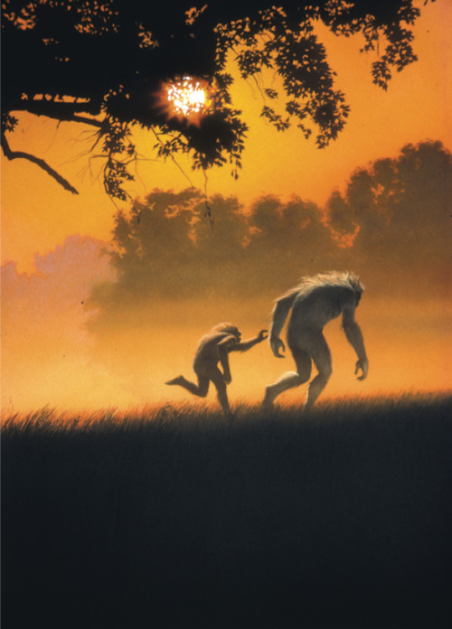 talesfromweirdland:Ralph McQuarrie poster art for The Legend of Boggy Creek (1973) and its sequel.