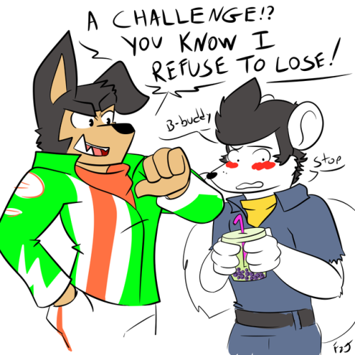 Buddy fails the Boba Challenge