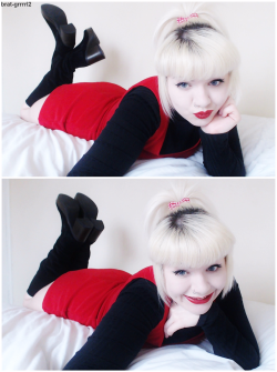 brat-grrrrl2:  i also look adorable in clothes