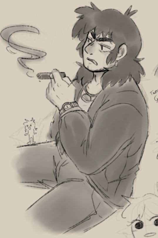 Art Dump I Have Men (Stan Pines) On My Mind