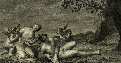 Nereids by Domenico Cunego (1771)