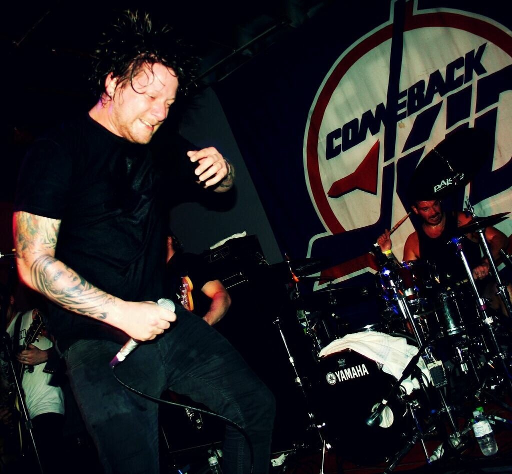 Comeback Kid at Red 7 &ldquo;Shirts for A Cure 2012&rdquo;. Taken by Gerardo