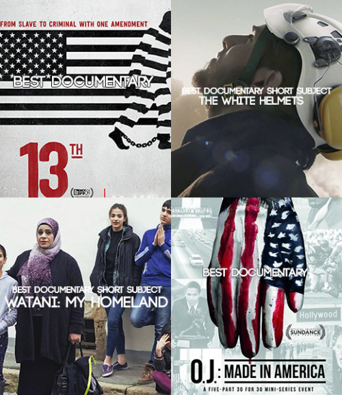 ilvermorny:People of Color + Predominantly POC Films Nominated for the 89th Academy Awards (Full Lis