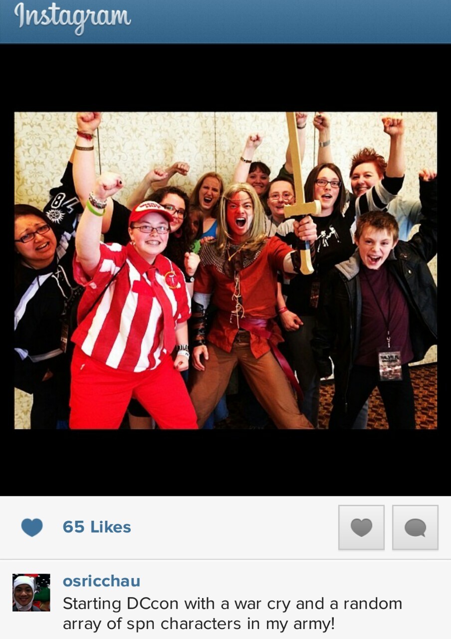 theoverlordmisha:  Osric’s meet and greet at DC con 
