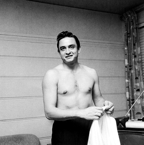  Johnny Cash photographed by John Hamilton, c. 1958.   