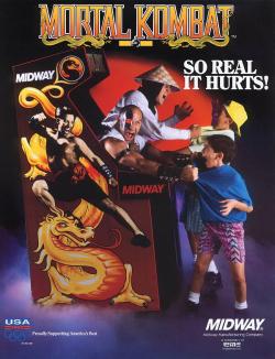 Arcadequartermaster:  Mortal Kombat (Midway 1992)”Test Your Might. Choose Your