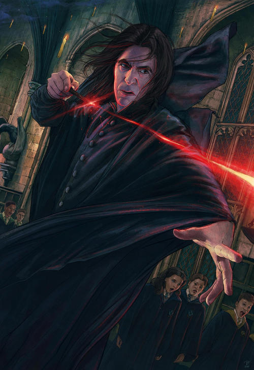 Harry Potter and the Chamber of Secrets by Vladislav PanticSeverus Snape, Expelliarmus!