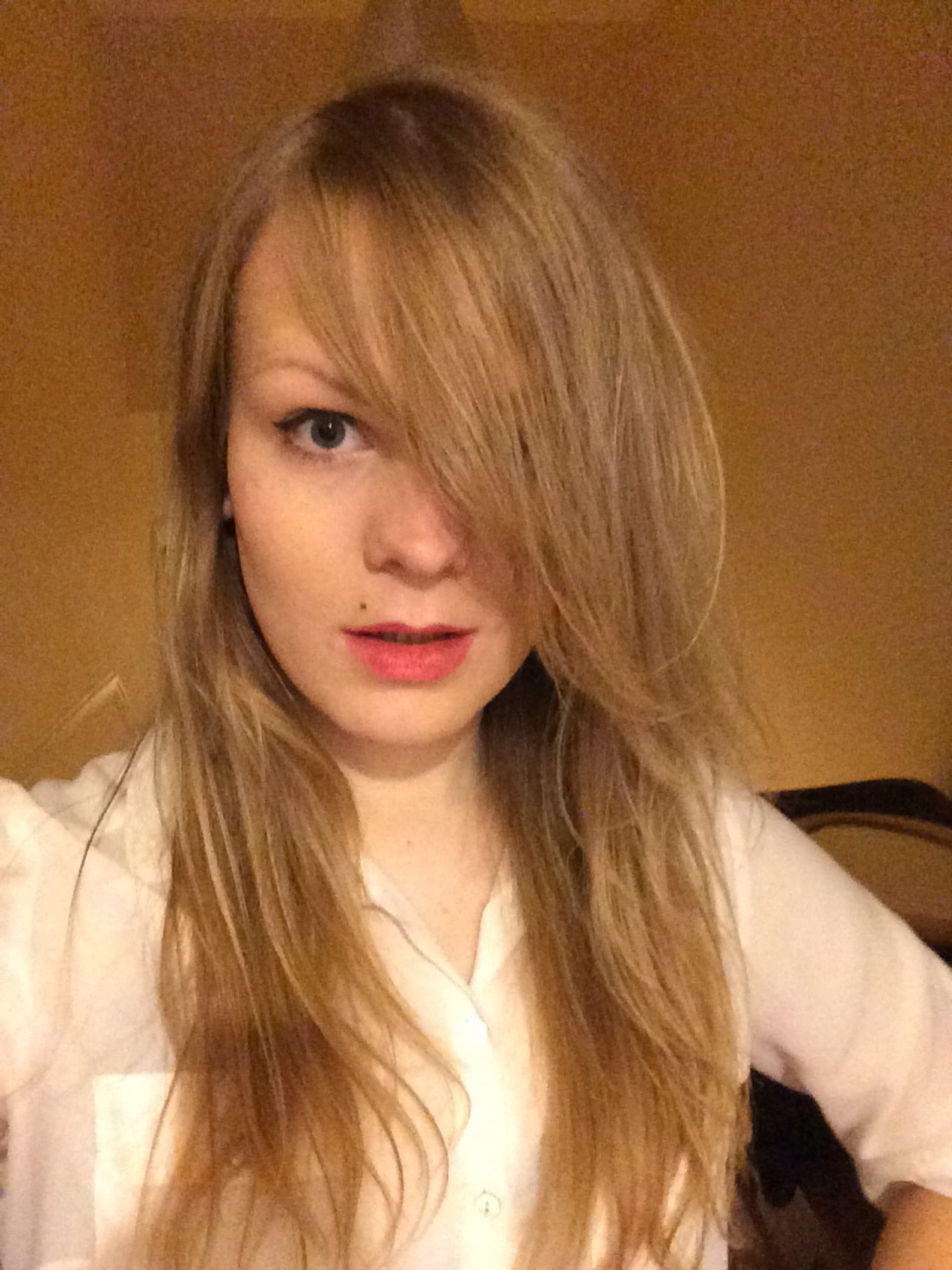 ceebuggle:  Today’s relatively fantastic look &gt;.&lt; (excuse the fact