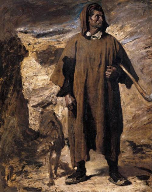 Henri Regnault, Castilian Mountain Shepherd, 1868