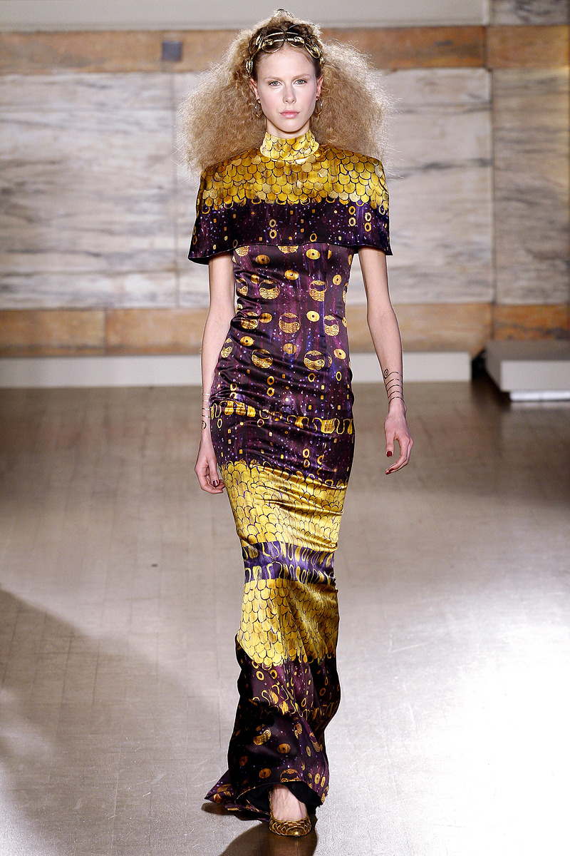 onetothestate:  L’Wren Scott F/W 2013 RTW | Gustav Klimt 