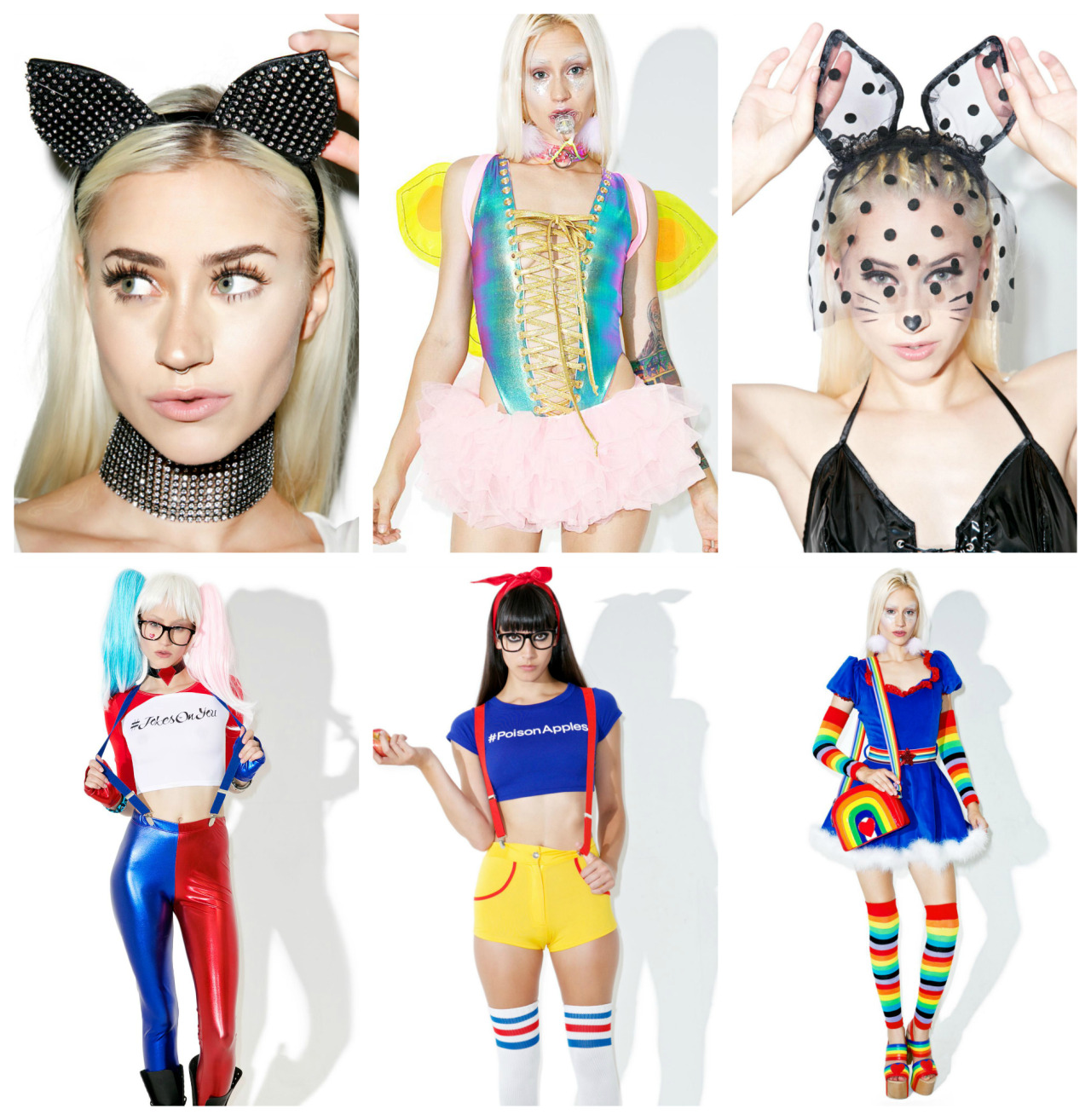 coquettefashion:  Halloween Costumes From DollskillFree Cement Velvetine Liquid Lipstick
