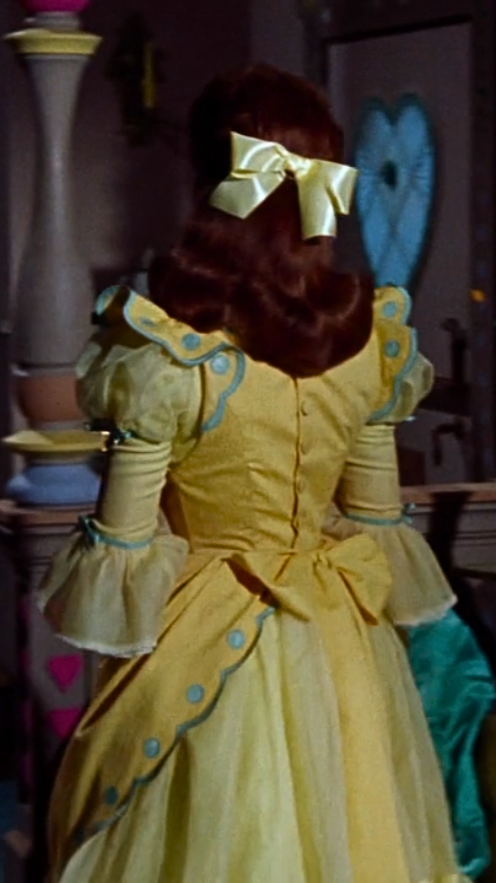 Mary Quite Contrary (Annette Funicello) Yellow Dress.. Babes In Toyland (1961).. Costume By Bill Thomas.