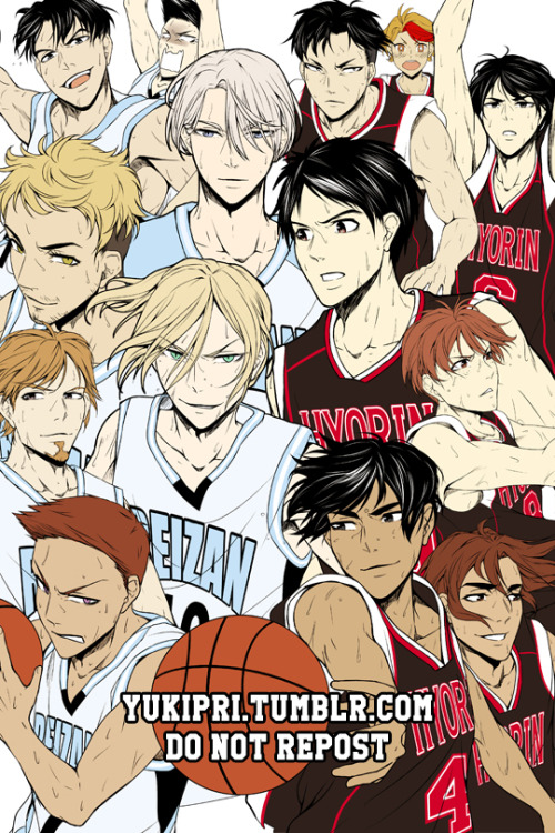 yukipri:YURI ON ICE X KUROKO NO BASKET AU???? Or, YOI is technically a sports anime but doesn’t foll
