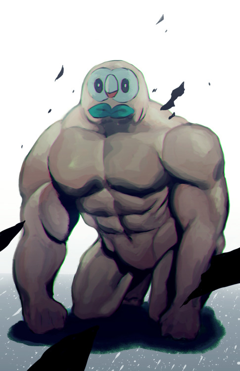 nostalgia-phantom: maobebe: rowlet’s mega evolution looking real good YALL DONT HAVE ANY CHILL