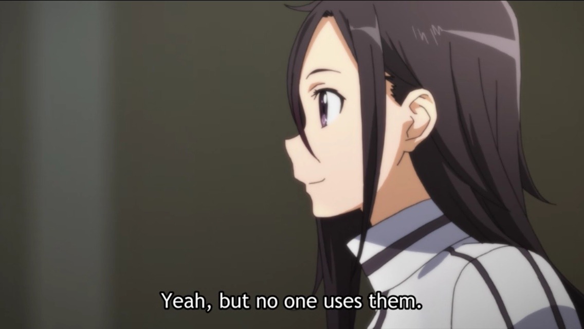 quit-chasing-dreams:  Kirito: Wow a sword! Does it come in black?