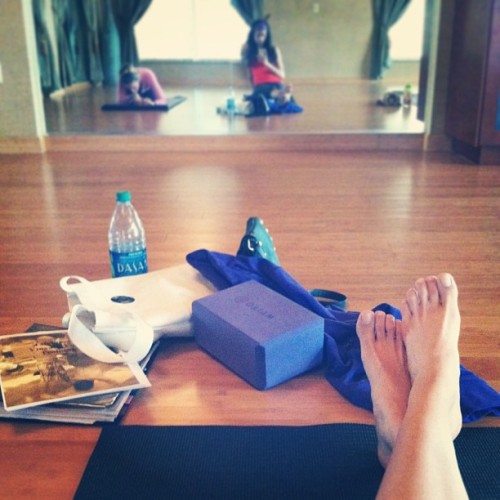 Yoga teachers are students first. I spent the first half of the day at a LifePower Yoga signature fo