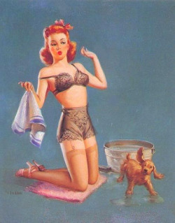 vintage-pinup-girls:  Vintage pinup girl