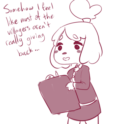 mayorkima:  At the beginning of the game when Isabelle said that the townspeople will donate to PWPs but that it may never get done if I don’t donate, I thought maybe she was joking. She was not. 