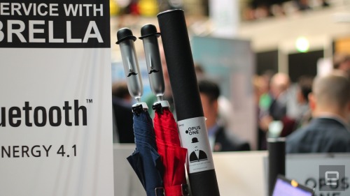 Former Samsung engineers build a smart umbrellaWouldn’t it be great if your umbrella told you 