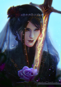 shalizeh7:  Iris from the new Witcher 3 expansion