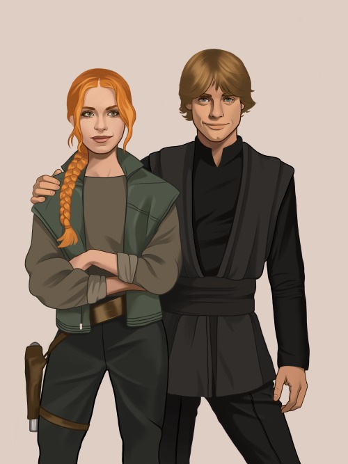 Due to no one giving me the Luke x Mara content I need, I will henceforth be making it myself. So he