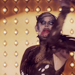 mchuntys:  drag race meme ➡  10 queens3/10 - sharon needles “the difference