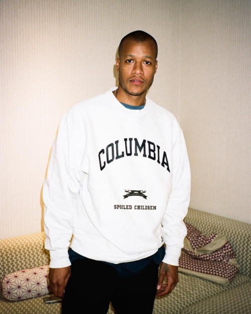 HP in a collegiate sweatshirt. Available now on reese-cooper.com. I think there’s another Colu