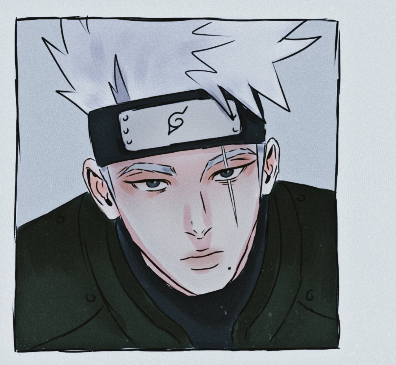 HOW TO DRAW KAKASHI ANBU - NARUTO 