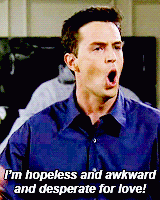 jutcherson:    Fangirl Challenge | [2/10] Male characters → Chandler Bing (Friends)