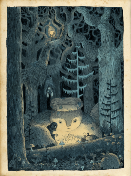 artsyrup:  The Neverending Story by Michael Ende | Illustrations by Chuck Groenink