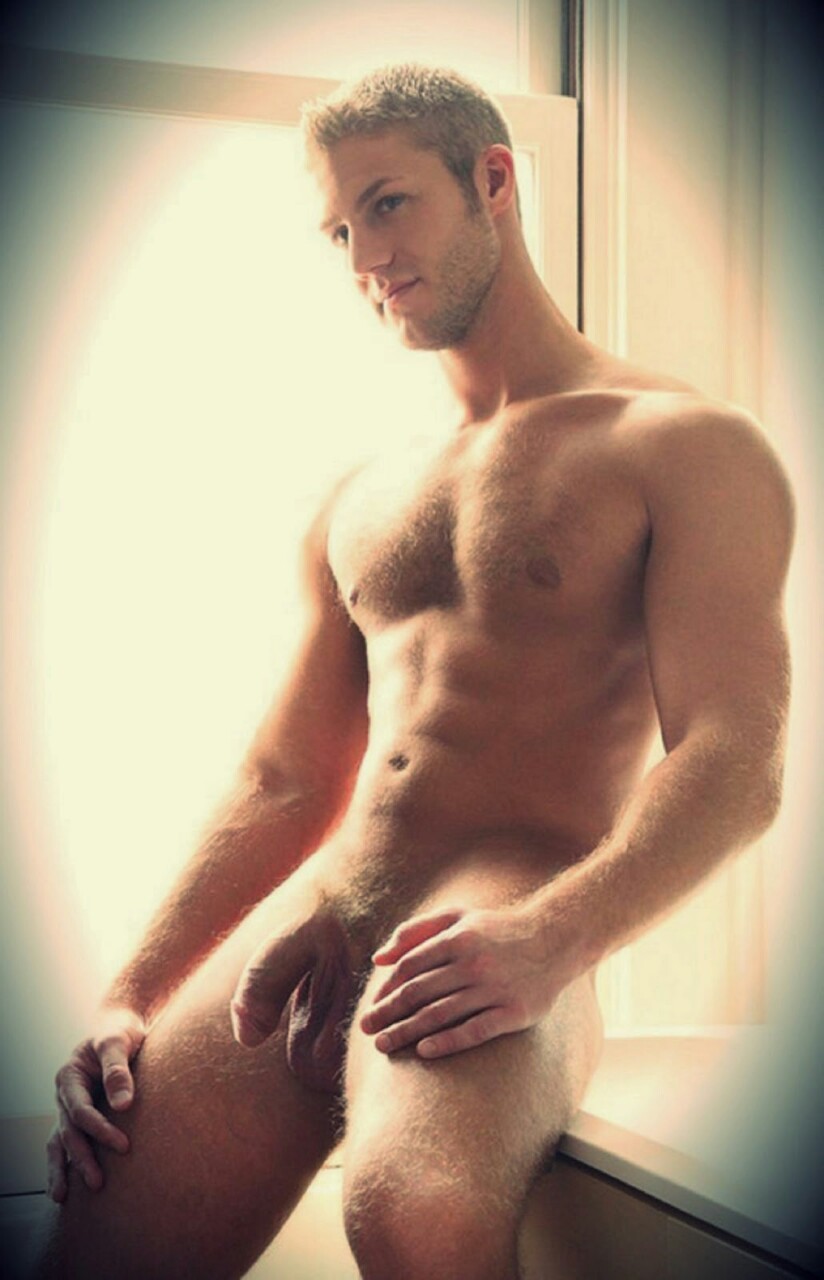 Hairy fit young men