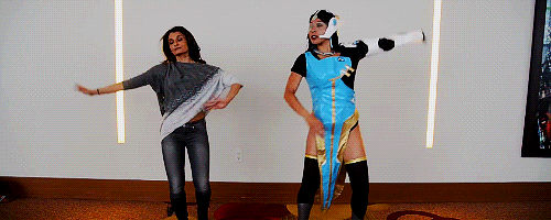 miyku:Anjali Bhimani &amp; Symmetra [ Utahime Cosplay ]  ↳   Symmetra Microwaves