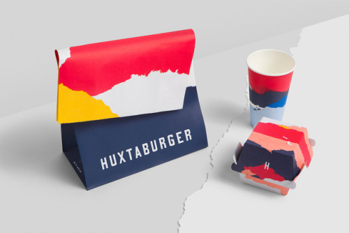 Crazy awesome branding for a hamburger joint in Melbourne, Australia by local firm Pop & Pac