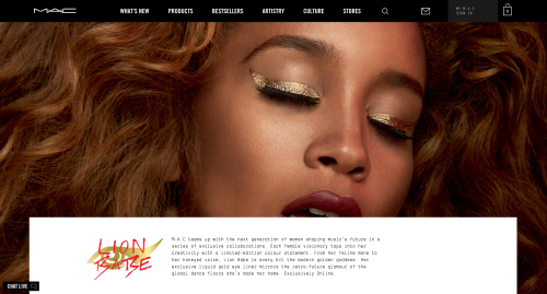 Lion Babe for Mac Cosmetics SS16 Campaignphoto x courtney harvier