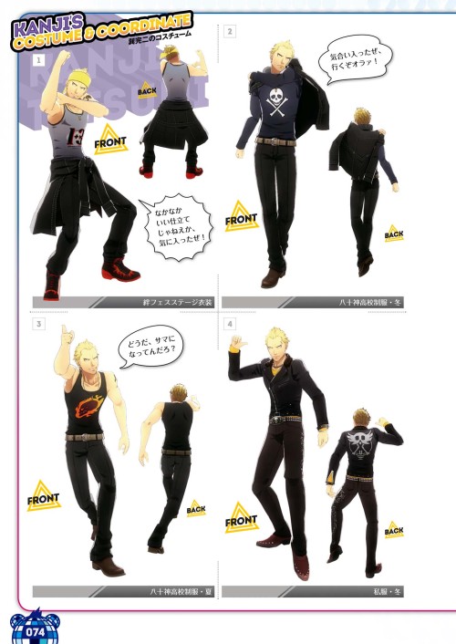 Kanji’s Costume & Coordinate from Persona adult photos